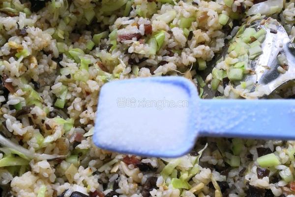 腊肉炒饭的做法图解10