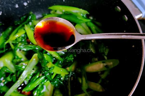 耗油菜苔的做法图解11