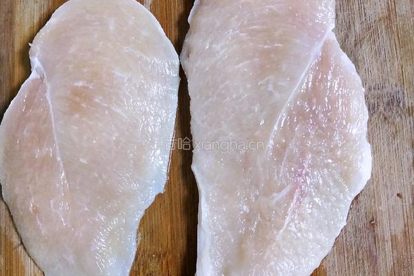 香煎鸡胸肉(轻食减脂）的做法图解3