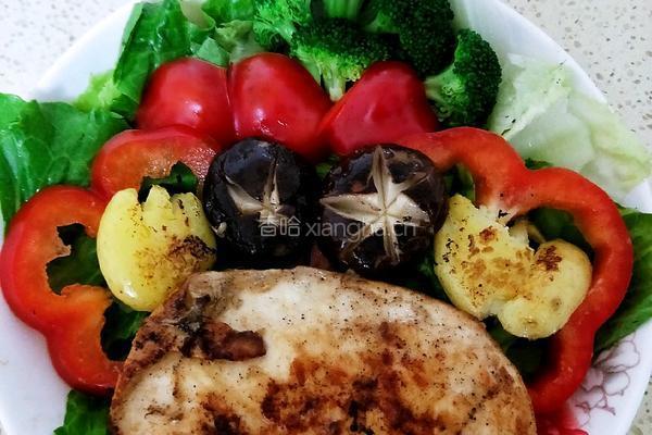 香煎鸡胸肉(轻食减脂）的做法图解28