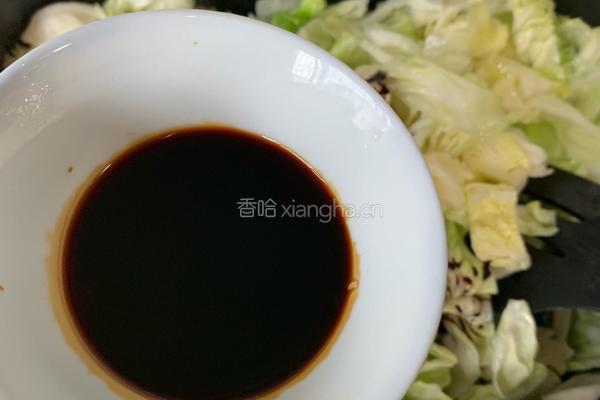 糖醋包菜的做法图解4