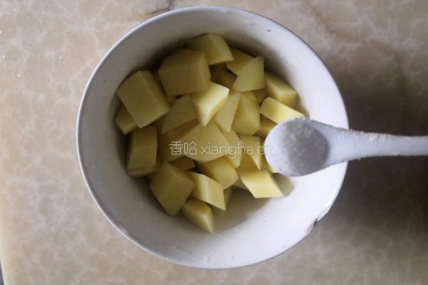 糖浆土豆的做法图解4