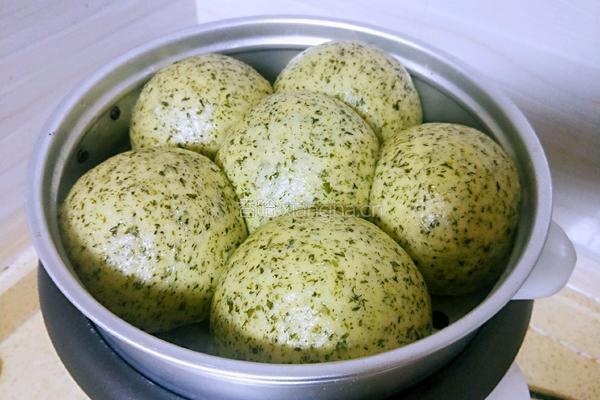 芹菜馒头的做法图解14