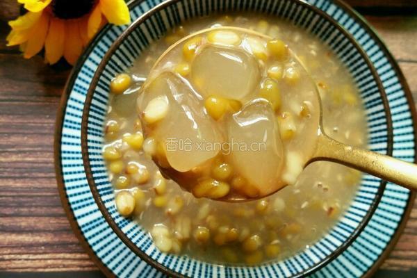芋圆绿豆粥的做法图解10