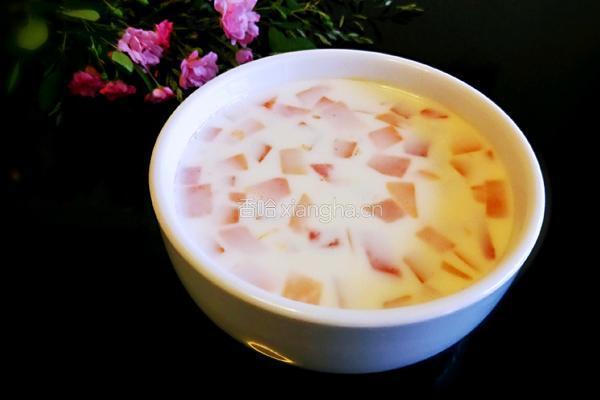 木瓜炖牛奶(月子餐）的做法图解10