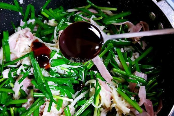 金针菇炒韭菜的做法图解20