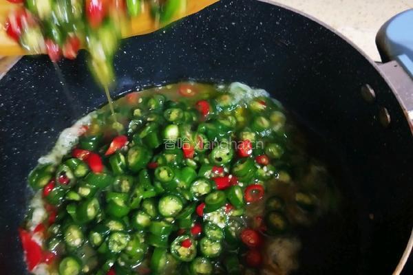线椒炒鸡蛋#夏日清爽轻食菜#的做法图解11