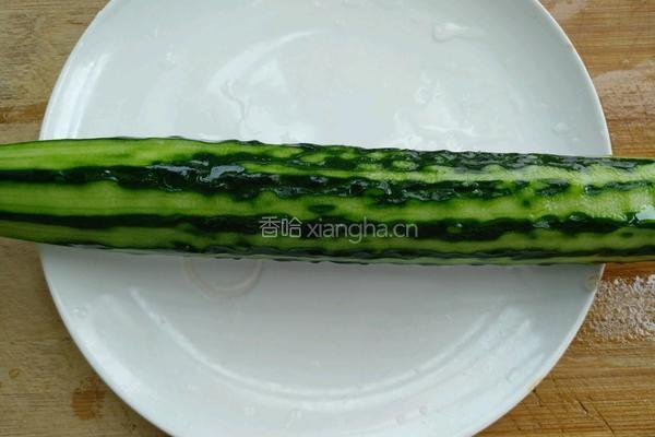 鲜虾黄瓜条的做法图解4