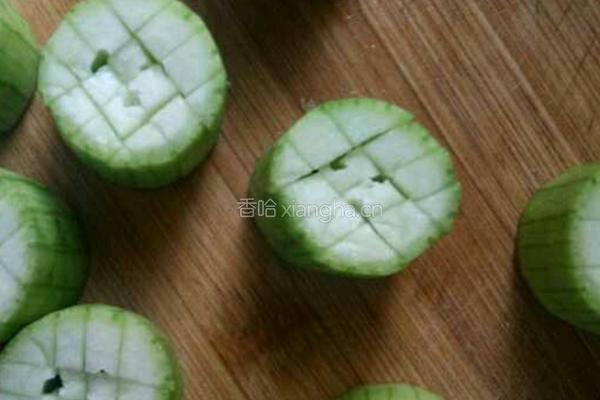 蒜蓉丝瓜的做法图解4