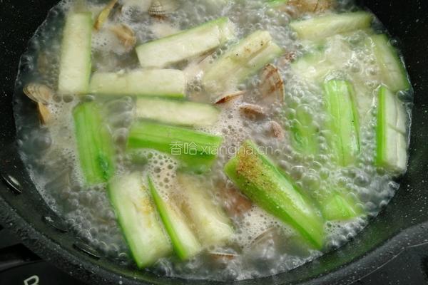 花甲丝瓜汤的做法图解10