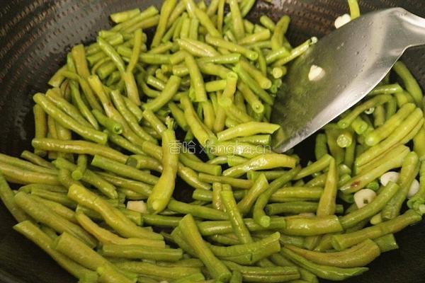 豆角炒生菜的做法图解9