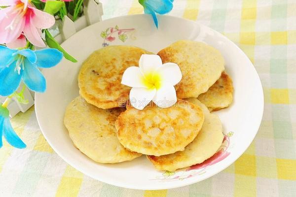 牛奶米饭煎饼的做法图解13