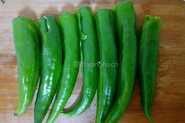 虎皮尖椒(轻食减脂）的做法图解4