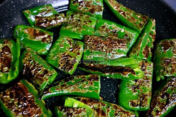 虎皮尖椒(轻食减脂）的做法图解9