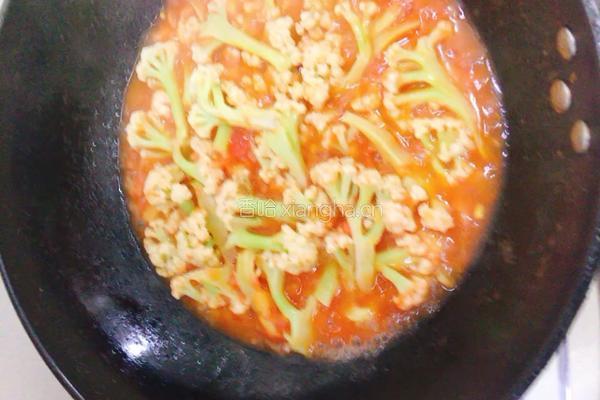 茄汁花菜的做法图解10
