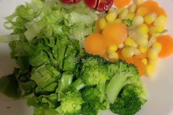 鸡肉爱上蔬食的做法图解3