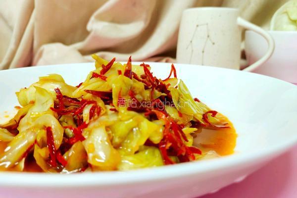 零基础手撕包菜的做法图解5