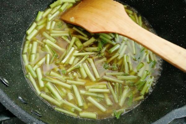 黎蒿烧豆腐的做法图解13