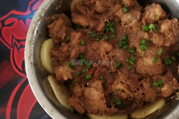 粉蒸肉的做法图解3