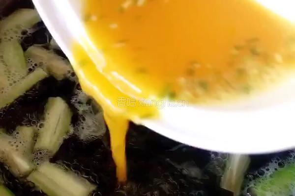 海带丝条蛋花汤的做法图解9