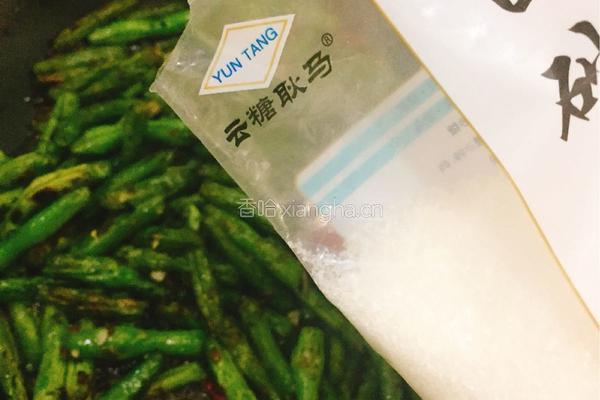芽菜干扁四季豆的做法图解7