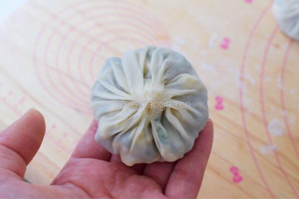 饺子皮三鲜包子的做法图解12