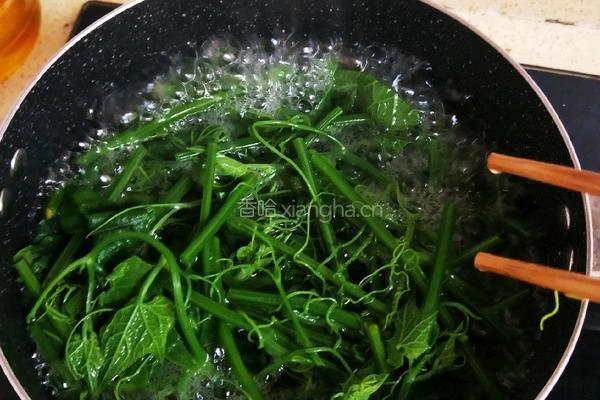 凉拌龙须菜的做法图解9