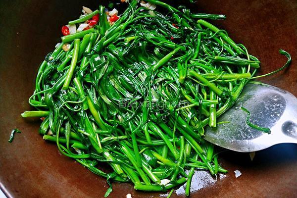 蒜香空心菜的做法图解6