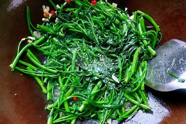 蒜香空心菜的做法图解7