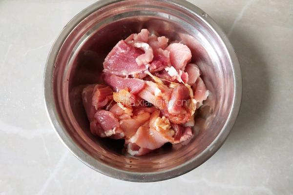 辣椒炒肉的做法图解3