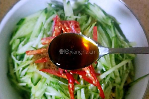 黄瓜拌千张#轻食减脂#的做法图解11