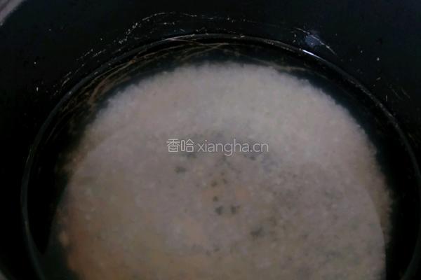 谷物牛奶米粥的做法图解3