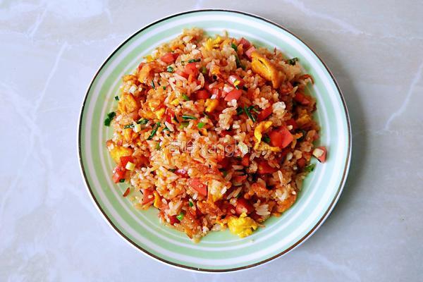 蛋炒饭的做法图解9