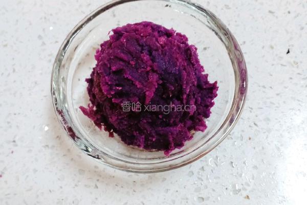 紫薯酸奶碗的做法图解3