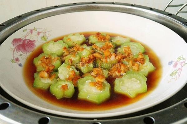 蒜香丝瓜的做法图解9