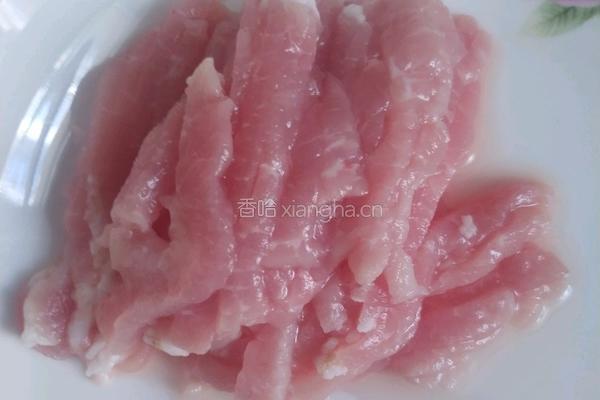 榨菜肉丝汤的做法图解1