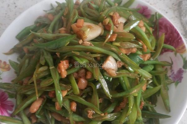 家常扁豆丝的做法图解4