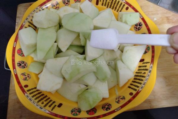 油糊茄子的做法图解2