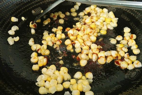 玉米炒豇豆的做法图解8