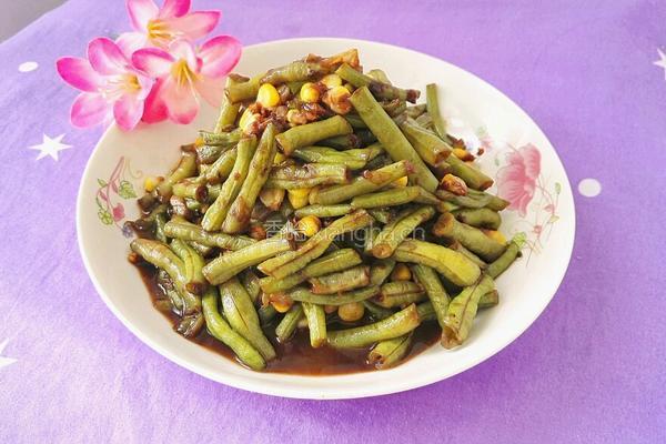 玉米炒豇豆的做法图解13