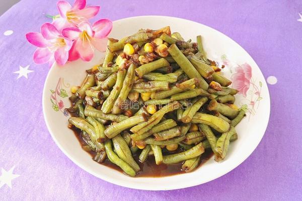 玉米炒豇豆的做法图解14