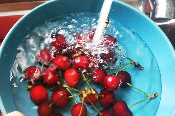 樱桃麦片酸奶杯的做法图解2