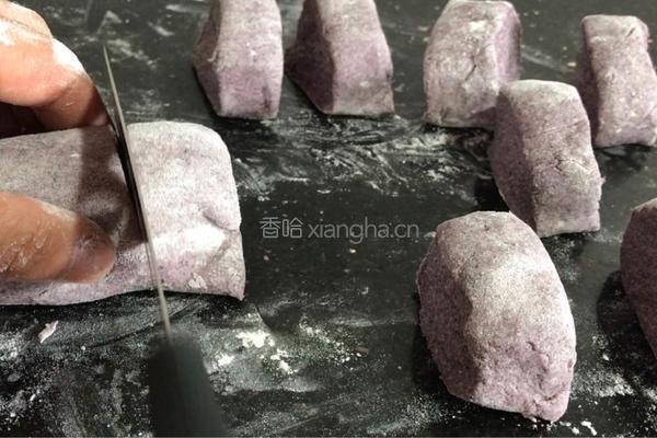 紫米馒头的做法图解8