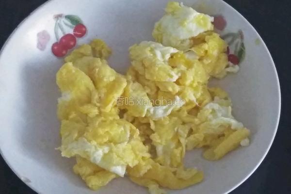 蒜苗炒鸡蛋的做法图解6
