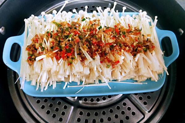 蒜香金针菇的做法图解20