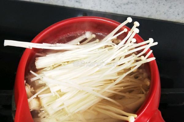 菌菇鲜虾汤的做法图解11