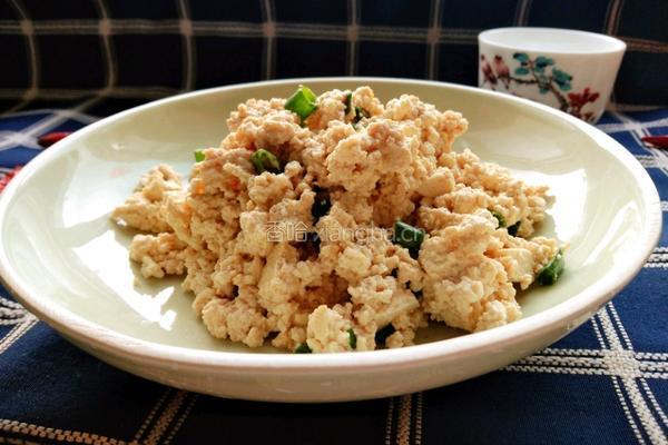 小葱拌豆腐的做法图解6
