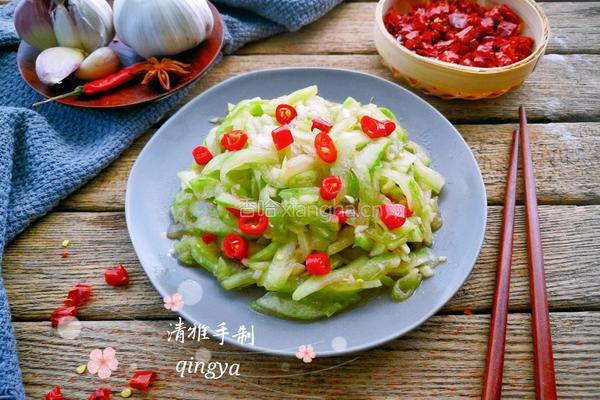 凉拌西瓜皮的做法图解8