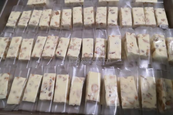 福气满满原味花生牛轧糖的做法图解8
