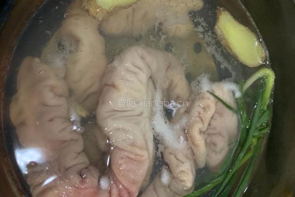 卤肥肠的做法图解1